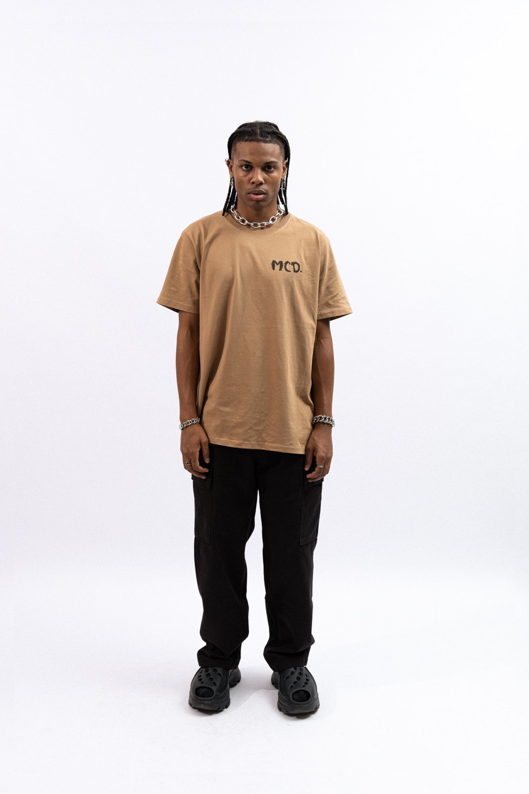 T-shirt Feather - chocolat