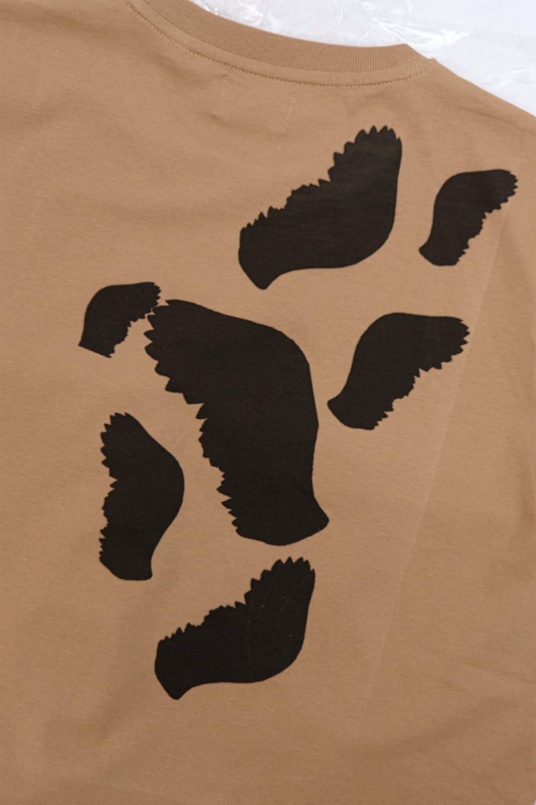T-shirt Feather - chocolat