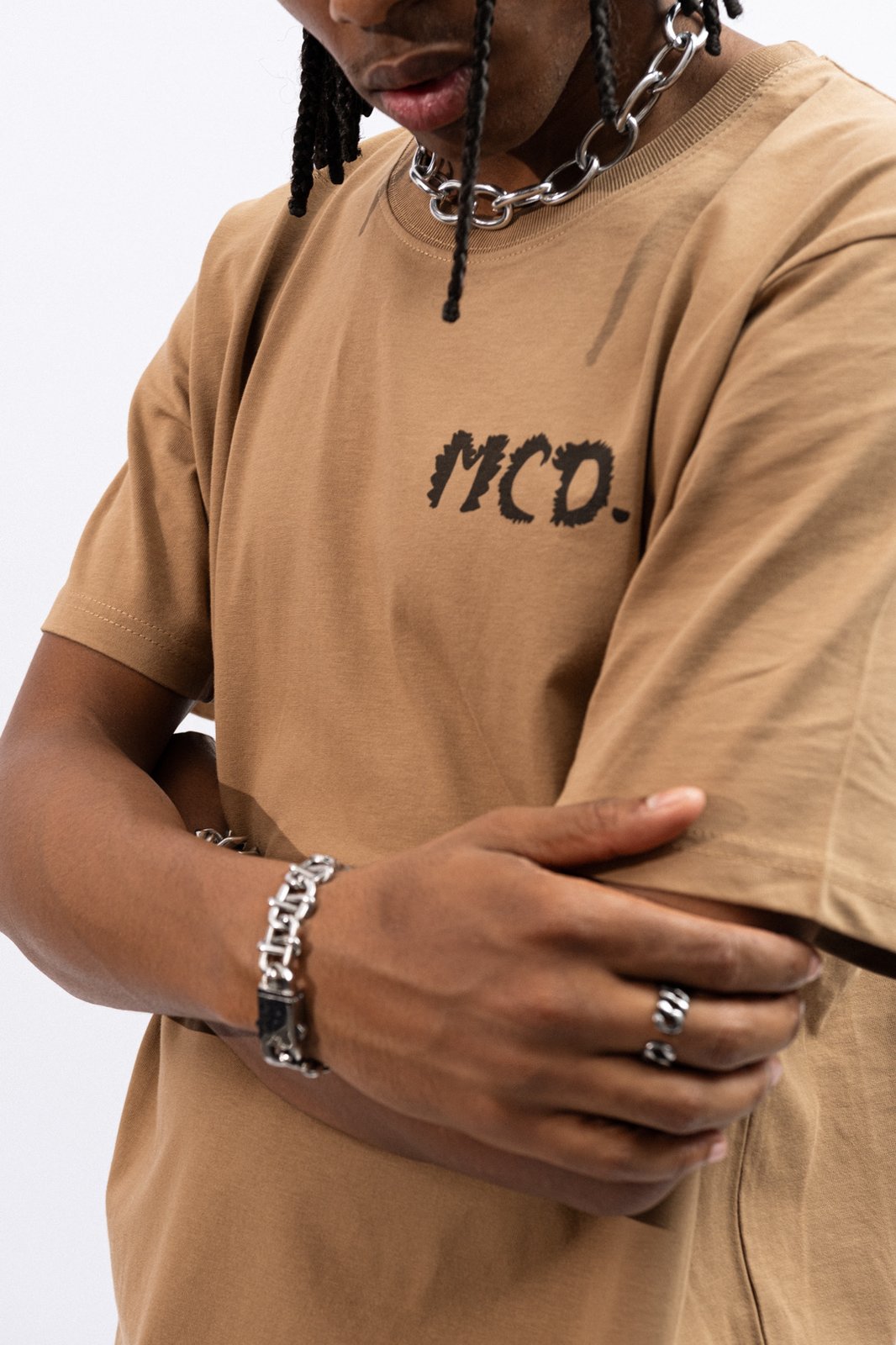 T-shirt Feather - chocolat