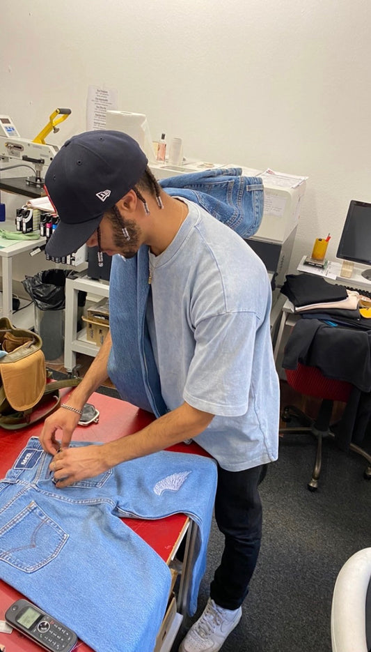 The brand’s first "Storybook Jean" jeans.