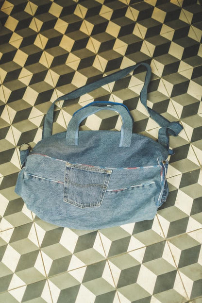 Travel bag - blue jean