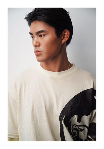 T-shirt double manche longues