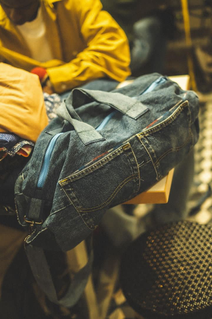 Travel bag - blue jean