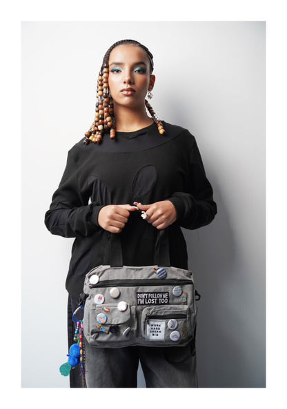 Sweatshirt col rond double tissu – Crewneck unisexe