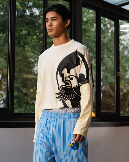 T-shirt double manche longues