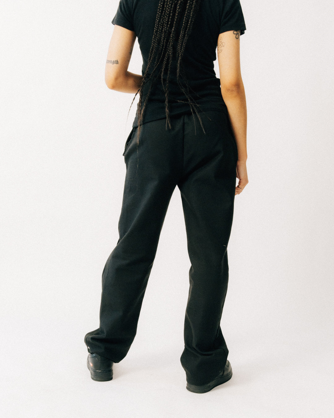 Revisit Black cargo pant