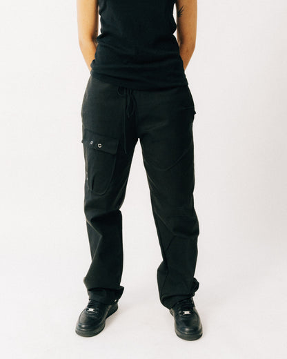 Revisit Black cargo pant