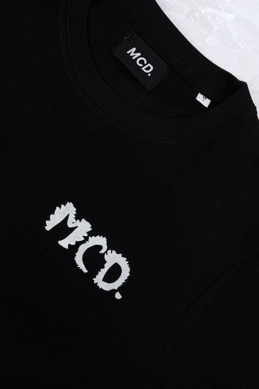 T-shirt feather - black
