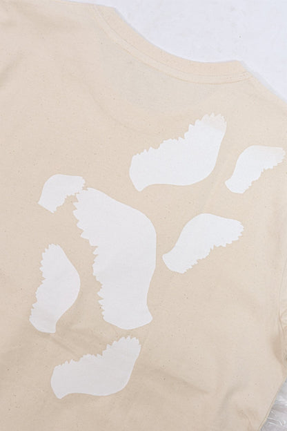 T-shirt Feather - beige