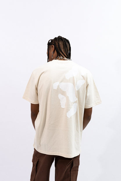 T-shirt Feather - beige