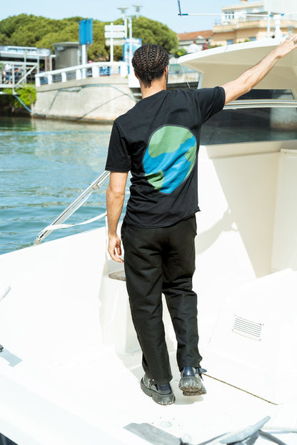 World black tee